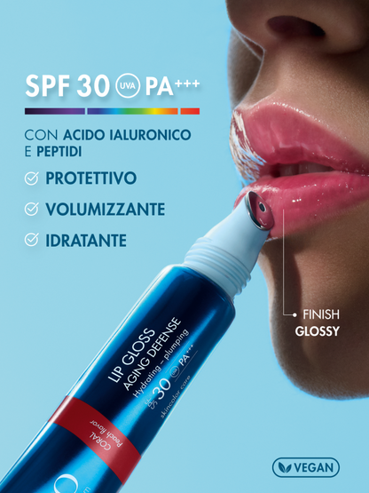 LIP GLOSS AGING DEFENSE SPF 30 UVA PA+++
