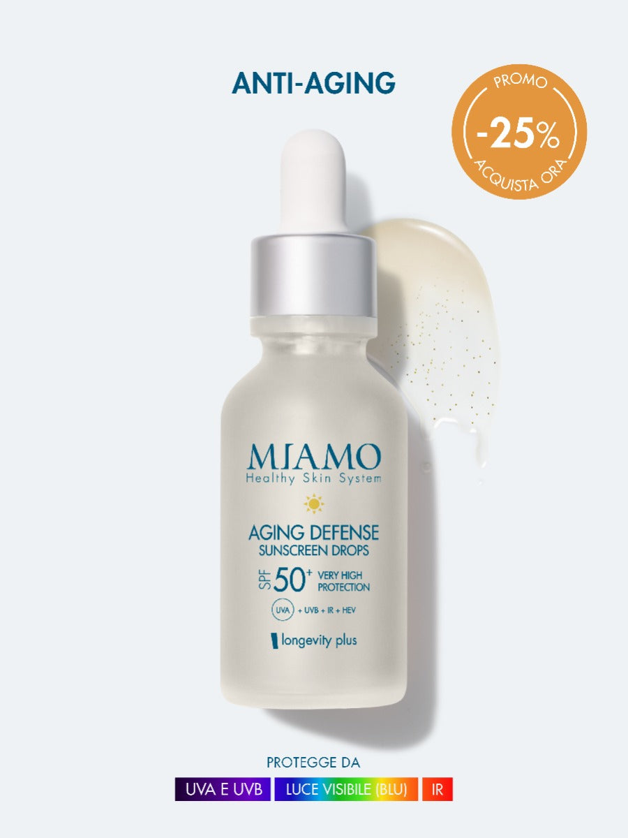 AGING DEFENSE SUNSCREEN DROPS SPF 50+