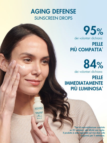 AGING DEFENSE SUNSCREEN DROPS SPF 50+