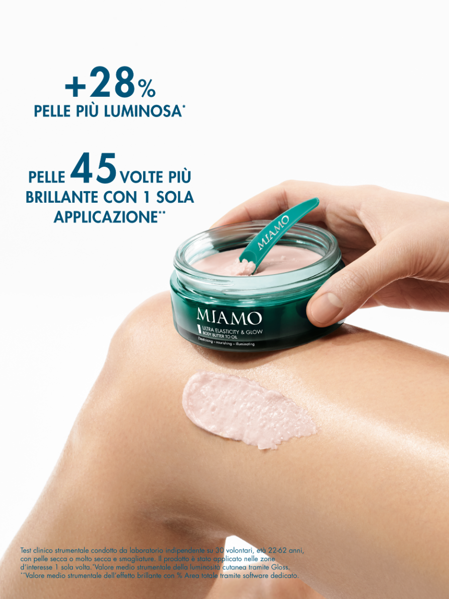 ULTRA ELASTICITY & GLOW BODY BUTTER TO OIL