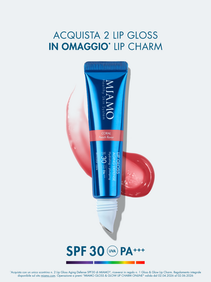 LIP GLOSS AGING DEFENSE SPF 30 UVA PA+++