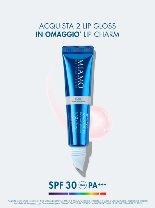 LIP GLOSS AGING DEFENSE SPF 30 UVA PA+++