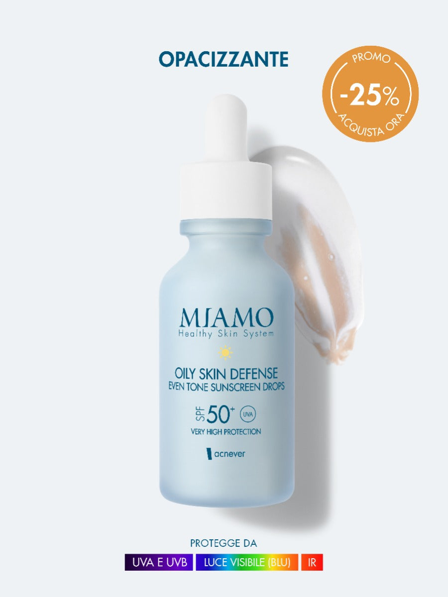OILY SKIN DEFENSE EVEN TONE SUNSCREEN DROPS SPF 50+