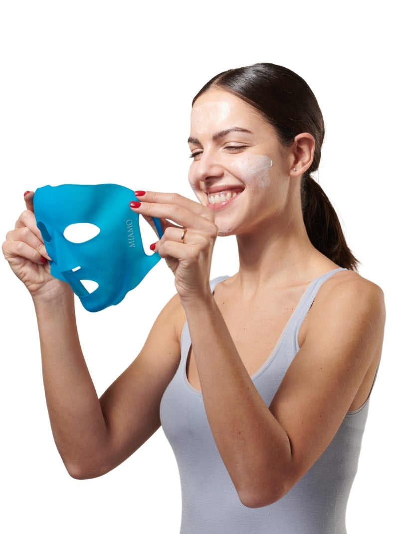 SILICONE BLUE MASK 