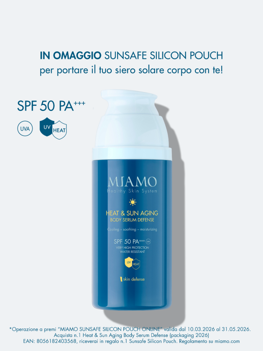 HEAT & SUN AGING BODY SERUM DEFENSE (PACKAGING 2026) Siero solare corpo SPF 50 PA+++