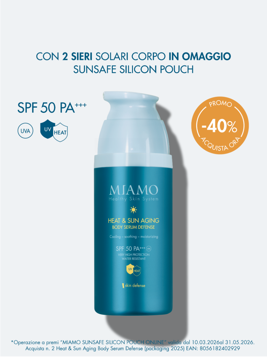 HEAT & SUN AGING BODY SERUM DEFENSE (PACKAGING 2025) Siero solare corpo SPF 50 PA+++