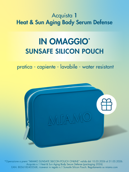 HEAT & SUN AGING BODY SERUM DEFENSE (PACKAGING 2026) Siero solare corpo SPF 50 PA+++